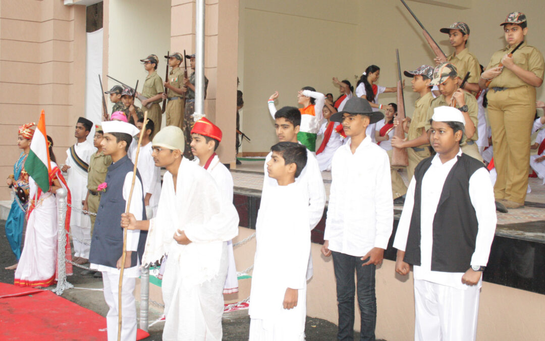 Some Students dressed up as our national leaders