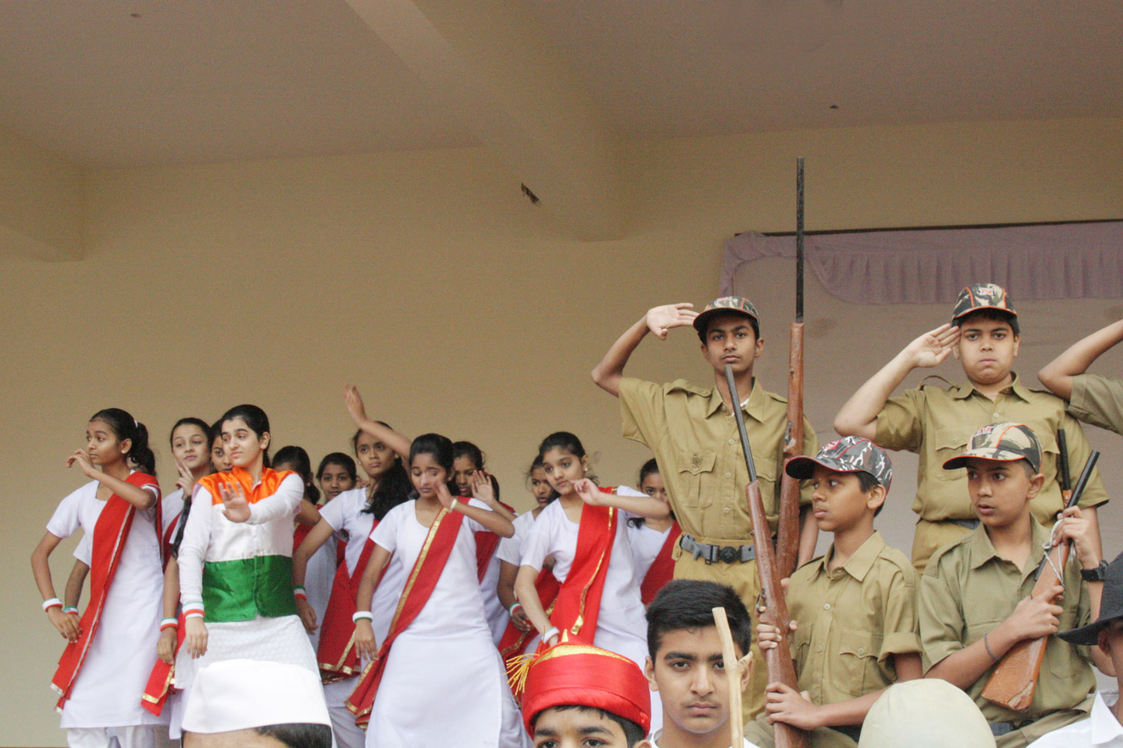 Students Dancing on song